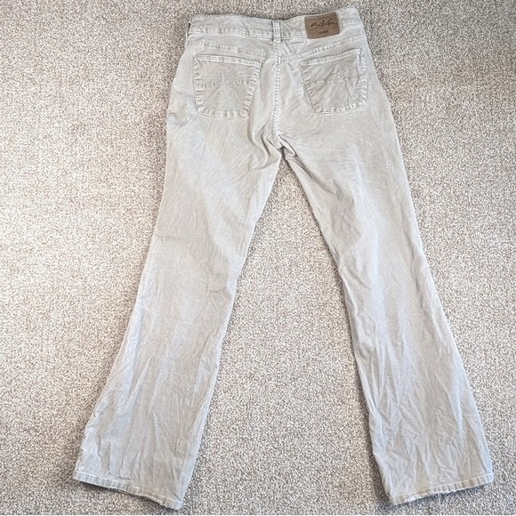 Silver Jeans Co Corduroy Flare Bootcut Women's Pants Tan Beige Size 31 - Picture 6 of 11
